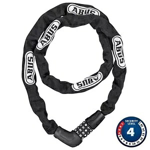 Abus Steel-O-Chain 5805C チェーン コンビネーション ロック付き - 5mm x 75cm - ブラック 712067 Abus Steel-O-Chain 5805C Chain with Combination Lock - 5mm x 75cm - Black 712067 【並行輸入品】