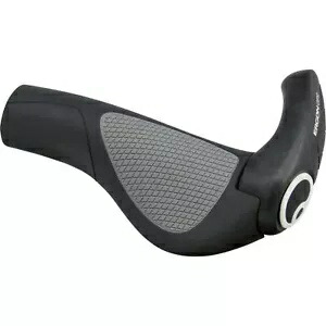 Ergon GP2 グリップ - ブラック/グレー、ロックオン、S 42410023 Ergon GP2 Grips - Black/Gray, Lock-On, Small 42410023 【並行輸入品】