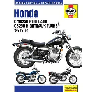 Haynes マニュアル ホンダ Rebel/Nighthawk '85-'16 M2756 用マニュアル Haynes Manuals Manual for Honda Rebel/Nighthawk '85-'16 M2756 【並行輸入品】 39,325円
