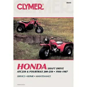 Honda ATC/Fourtrax 2/250 M455 用 Clymer マニュアル Clymer Manual for Honda ATC/Fourtrax 2/250 M455 【並行輸入品】