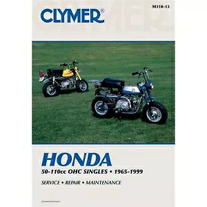 Clymer マニュアル ホンダ 50-110 OHC シングル M31??0-13用 Clymer Manual for Honda 50-110 OHC Singles M310-13 【並行輸入品】