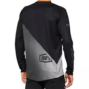 100% R-CORE-X 長袖ジャージ - ブラック/グレー - S M 40000-00000 100% R-CORE-X LONG-SLEEVE JERSEY - BLACK/GRAY - SMALL 40000-00000 【並行輸入品】