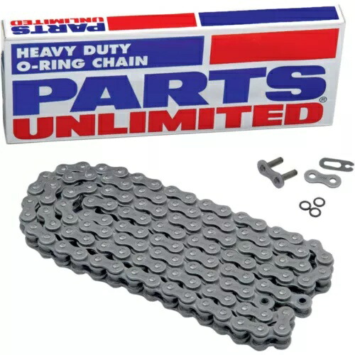 Parts Unlimited 520 O リング シリーズ - ドライブ チェーン - 86 リンク 1222-0219 Parts Unlimited 520 O-Ring Series - Drive Chain - 86 Links 1222-0219 【並行輸入品】