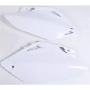 Acerbis サイドパネル ホワイト 2082040002 Acerbis Side Panels White 2082040002 【並行輸入品】