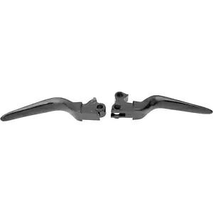 ドラッグスペシャリティーズ ブラックカスタムレバー 0610-0211 Drag Specialties Black Custom Levers 0610-0211 【並行輸入品】