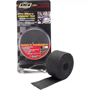デイ パイプラップ&ロッキングタイ ブラック 901119 Dei Pipe Wrap & Locking Ties Black 901119 【並行輸入品】