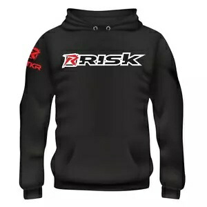 Risk Racing Team パーカー モトクロス パーカー - ブラック - L H-L Risk Racing Team Hoodie Motocross Hoodie - Black - Large RH-L 【並行輸入品】