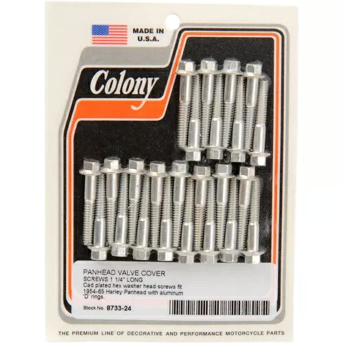 コロニー小ねじバルブカバーカドミウム 8733-24 Colony Machine Screws Valve Cover Cadmium 8733-24 【並行輸入品】 39,325円