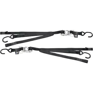Powertye ラチェット タイダウン - 1 インチ - ブラック 33722 Powertye Ratchet Tie-Down - 1\