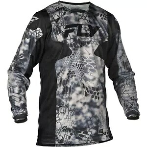 フライ レーシング パトロール Kryptek ジャージ - グレー/ブラック - S 378-653S Fly Racing Patrol Kryptek Jersey - Grey/Black - Small 378-653S 【並行輸入品】