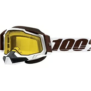 100% Racecraft 2 スノー ゴーグル - スノーバード - イエロー 50122-608-06 100% Racecraft 2 Snow Goggles - Snowbird - Yellow 50122-608-06 【並行輸入品】