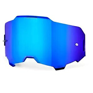 100% Armega 交換レンズ - ハイパー ミラー ブルー 59055-00001 100% Armega Replacement Lens - Hiper Mirror Blue 59055-00001 【並行輸入品】
