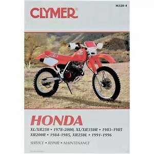 ホンダ XL/XR 250/350 M328-4 用 Clymer マニュアル Clymer Manual for Honda XL/XR 250/350 M328-4 【並行輸入品】