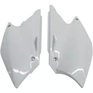 UFO プラスチック サイド パネル - KXF/RMZ - ホワイト KA03755-041 UFO Plastics Side Panels - KXF/RMZ - White KA03755-041 【並行輸入品】