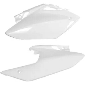 UFO プラスチック サイド パネル - CRF450X - ホワイト HO04601-041 UFO Plastics Side Panels - CRF450X - White HO04601-041 【並行輸入品】