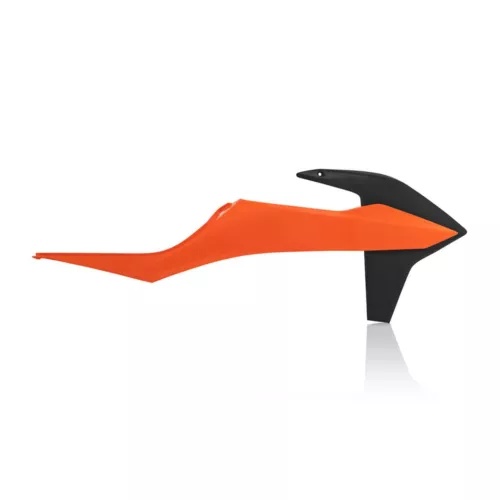 Acerbis ラジエーター シュラウド オレンジ/ブラック 2726515225 Acerbis Radiator Shroud Orange/Black 2726515225 【並行輸入品】