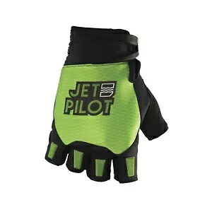 ジェット パイロット ホールド ファスト ショート グローブ - ブラック/ライム - L JP22302BLKLIML Jet Pilot Hold Fast Short Gloves - Black/Lime - Large JP22302BLKLIML 【並行輸入品】