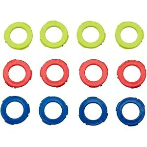 Magura 4 ピストン キャリパー カラー カバー キット - ブルー/ネオン レッド/ネオン イエロー 2701240- Magura 4-Piston Caliper Colored Cover Kit - Blue/Neon Red/Neon Yellow 2701240- 【並行輸入品】
