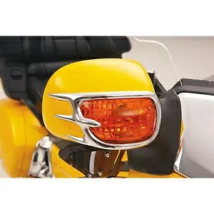 ショークロームミラーバックアクセント - クロム52-628 Show Chrome Mirror Back Accents - Chrome 52-628 【並行輸入品】