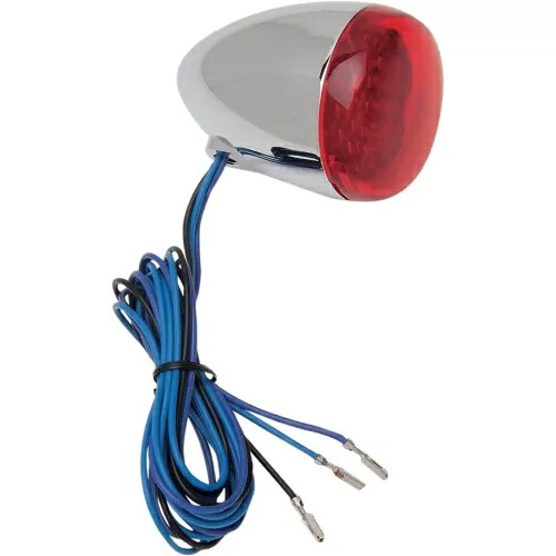 Chris Products ウインカー - LED - クローム/レッド 8501R-LED Chris Products Turn Signal - LED - Chrome/Red 8501R-LED 【並行輸入品】