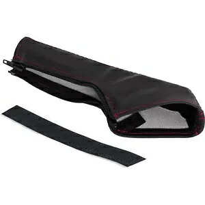 ショー クローム E ブレーキ カバー - スリングショット - レッド ステッチ H44-6RED Show Chrome E-Brake Cover - Slingshot - Red Stitch H44-6RED 【並行輸入品】
