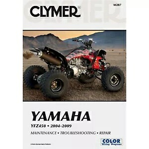 クライマーマニュアル ヤマハ YFZ450 '04-'17 M287-2 Clymer Manual for Yamaha YFZ450 '04-'17 M287-2 【並行輸入品】