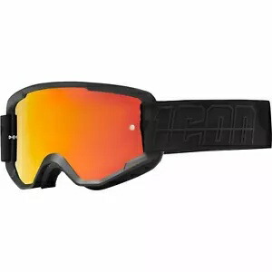 ICON AIRFLITE ゴーグル - ブラック 2601-3231 ICON AIRFLITE GOGGLES - BLACK 2601-3231 【並行輸入品】