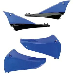 UFO プラスチック ラジエーター シュラウド - アッパー - YZF 450 - ブルー YA04823-089 UFO Plastics Radiator Shrouds - Upper - YZF 450 - Blue YA04823-089 【並行輸入品】