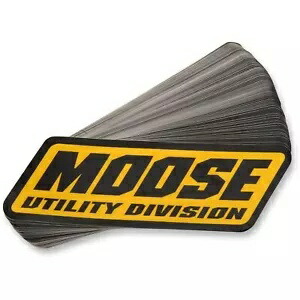 Moose Racing Moose Utility Division ステッカー - 100 枚/パック MUDSTKRA Moose Racing Moose Utility Division Sticker - 100/Pack MUDSTKRA 【並行輸入品】