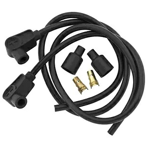 Sumax 8mm ユニバーサル ワイヤー セット 90° メタリック コア ブラック 76080 Sumax 8mm Universal Wire Sets 90° Metallic Core Black 76080 【並行輸入品】