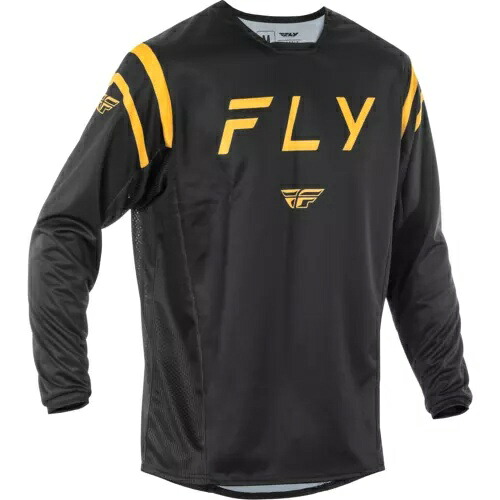 フライ レーシング キネティック センター ジャージ - ブラック/ゴールド - S 378-520S Fly Racing Kinetic Center Jersey - Black/Gold - Small 378-520S 【並行輸入品】