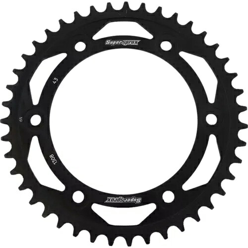 Supersprox スチール スプロケット - 43 歯 - ブラック RFE-1308-43-BLK Supersprox Steel Sprocket - 43-Tooth - Black RFE-1308-43-BLK 【並行輸入品】