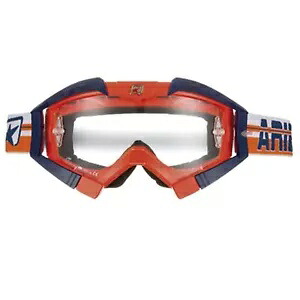 Ariete Mx ゴーグル ライディング クロウズ トップ オレンジ蛍光色、ブルー アウトリガー 13950-TOFA Ariete Mx Goggles Riding Crows Top Orange Fluo, Blue Outriggers 13950-TOFA 【並行輸入品】