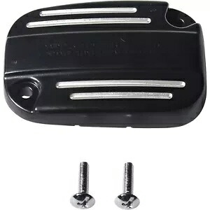 Drag Specialty ブラック マスター シリンダー カバー '08 - '18 FL 0611-0190 Drag Specialties Black Master Cylinder Cover for '08 - '18 FL 0611-0190 【並行輸入品】