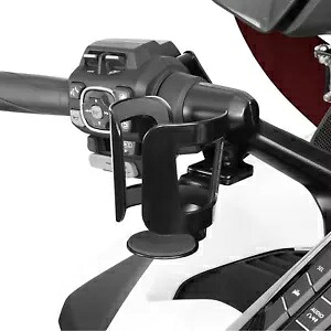 ショー クローム ブラック ドリンクホルダー ホンダ GL1800 52-947BK Show Chrome Black Beverage Holder for Honda GL1800 52-947BK 【並行輸入品】