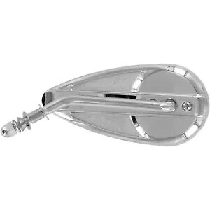 ドラッグ スペシャリティーズ ティアドロップ ミラー - 左 DS300017 Drag Specialties Teardrop Mirror - Left DS300017 【並行輸入品】