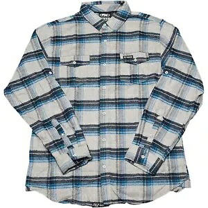 Factory Effex ヤマハ フランネル シャツ - ブルー/グレー - M 22-85222 Factory Effex Yamaha Flannel Shirt - Blue/Grey - Medium 22-85222 【並行輸入品】 39,325円