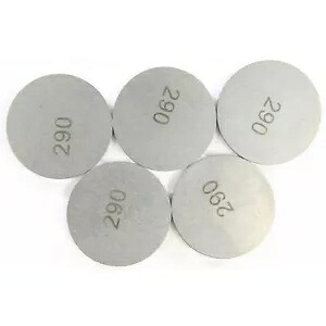 K&L バルブシム 2.90mmx25mm 5枚入 13-7628 K&L Valve Shims 2.90mmx25mm 5/Pack 13-7628 【並行輸入品】