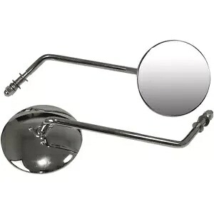Emgo ミラー - 7.5 インチ - スムース クローム 20-21795 Emgo Mirror - 7.5\