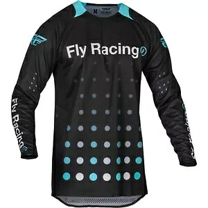 フライレーシング MX-24 エボリューション DST SE ストロボ ジャージ 2024 BLK/BLU SM 377-124S Fly Racing MX-24 Evolution DST SE Strobe Jersey 2024 BLK/BLU SM 377-124S 【並行輸入品】