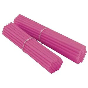 Bykas スポーク ラップ ネオン ピンク - 72/パック 21 インチ/19 インチ SN-P Bykas Spoke Wraps Neon Pink - 72/Pack 21\