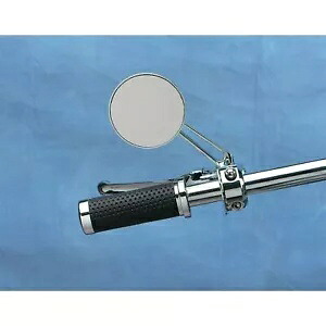 ドラッグスペシャリティーズ ラウンドミラー ショートステム付 DS-302155 Drag Specialties Round Mirror with Short Stem DS-302155 【並行輸入品】