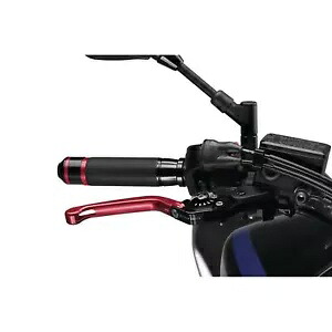Puig ブレーキレバー 可倒式ブレーキ、レッド/ブラック 110RN Puig Brake Lever Foldable Brake, Red/Black 110RN 【並行輸入品】