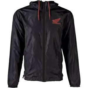 Factory Effex Honda ウィンドブレーカー ジャケット - ブラック - M 25-85322 Factory Effex Honda Windbreaker Jacket - Black - Medium 25-85322 【並行輸入品】