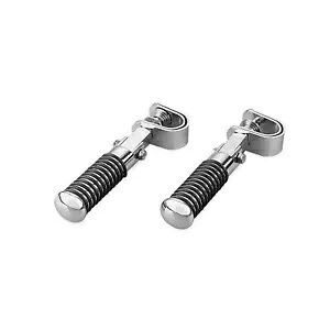 BikeMaster O リング フットペグ クローム 7/8 インチ ～ 1 インチ 171200 BikeMaster O-Ring Footpeg Chrome 7/8\