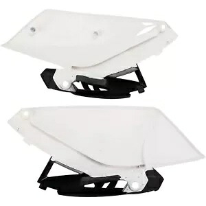 Acerbis サイドパネル - YZ 250 F - ホワイト/ブラック 2171801035 Acerbis Side Panels - YZ 250 F - White/Black 2171801035 【並行輸入品】