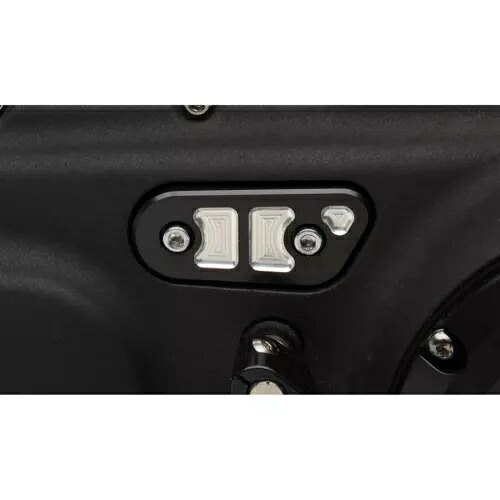 ジョーカーマシン検査カバー - ブラック/シルバー - ジョーカーレーシング 10-667B Joker Machine Inspection Cover - Black/Silver - Joker Racing 10-667B 【並行輸入品】