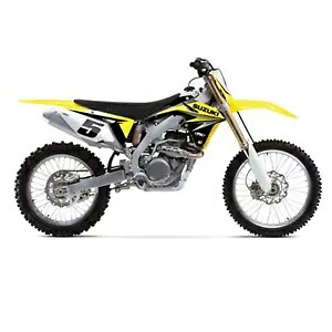 Factory Effex FX 2016 EVO シュラウド/エアボックス グラフィック キット スズキ 19-01410 Factory Effex FX 2016 EVO Shroud/Airbox Graphic Kit for Suzuki 19-01410 【並行輸入品】
