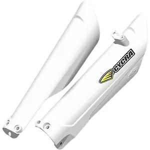 Cycra フォーク ガード - ホワイト 1CYC-6905-42 Cycra Fork Guards - White 1CYC-6905-42 【並行輸入品】