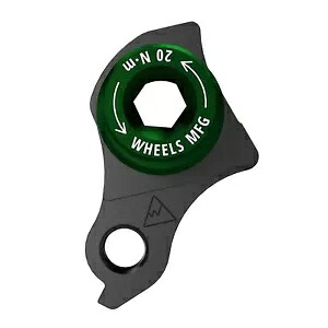ホイール製造ドロップアウト - 404-02 - ディレイラーハンガー - グリーン DROPOUT-404-9 Wheels Manufacturing Dropout - 404-02 - Derailleur Hanger - Green DROPOUT-404-9 【並行輸入品】